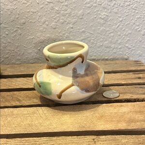 Handcrafted Namadji StyleCeramic Vase - Multicolor Nature Core, Cottage Core